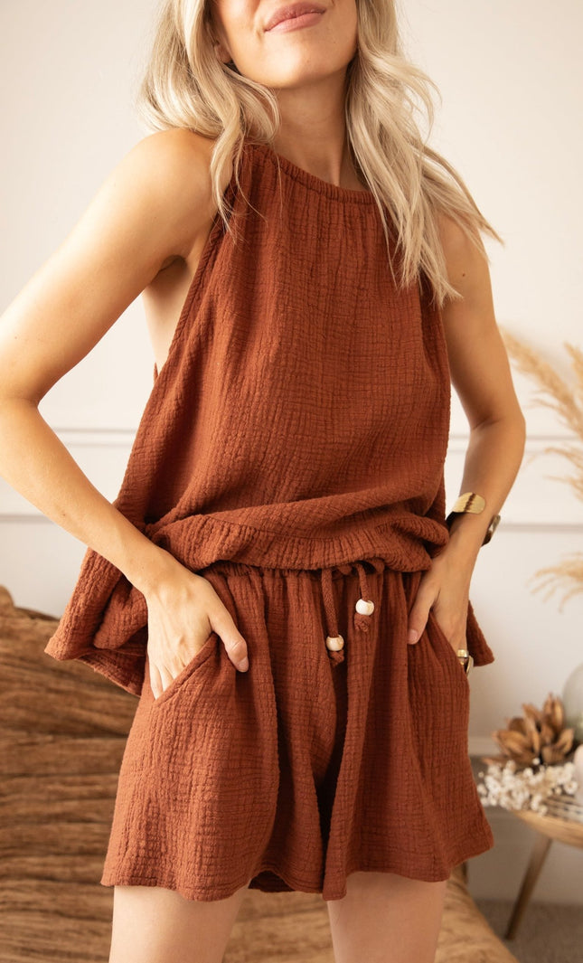 Tosca Brown - Short - ellemilla