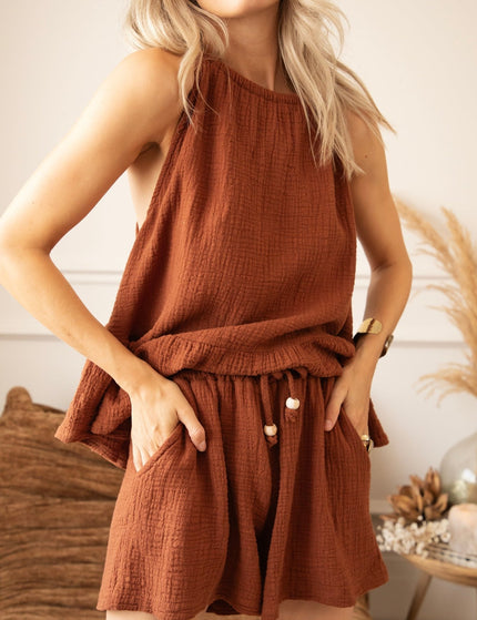 Tosca Brown - Short - ellemilla