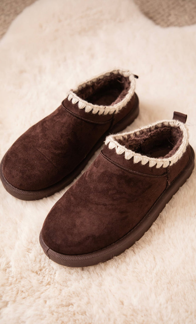 Tova Stitch Cacao - Slip-On - ellemilla