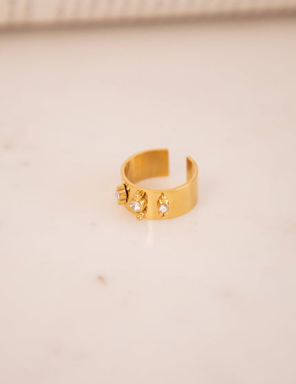 Trinity Spark Gold - Ring - ellemilla