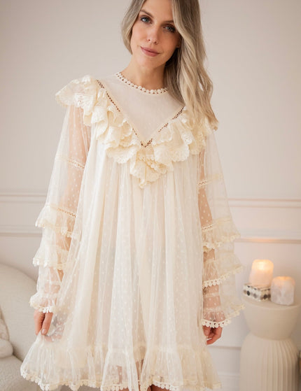 Tule Dreams Beige - Jurk - ellemilla