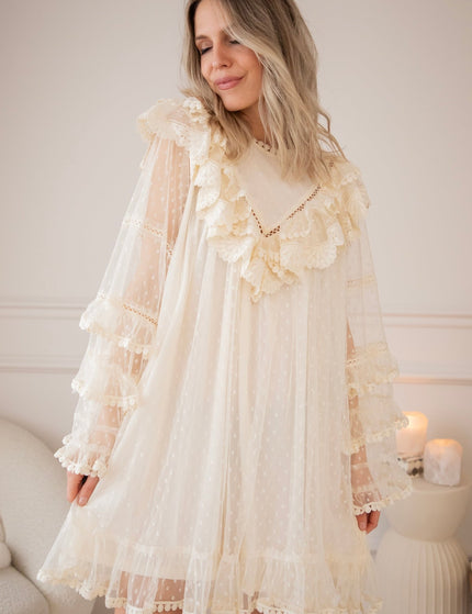 Tule Dreams Beige - Jurk - ellemilla