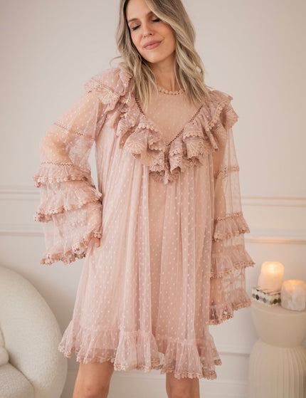 Tule Dreams Old Pink - Jurk - ellemilla
