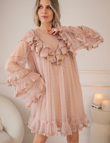 Tule Dreams Old Pink - Jurk - ellemilla
