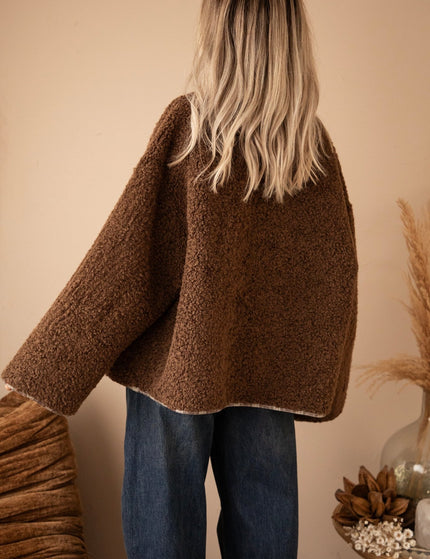 Two Ways Teddy Brown - Jacket - ellemilla