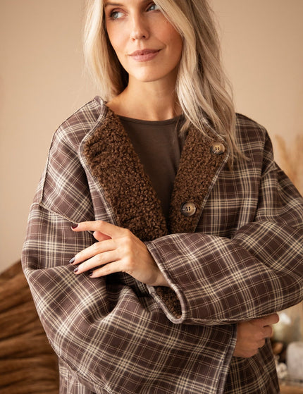 Two Ways Teddy Brown - Jacket - ellemilla
