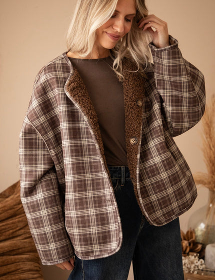 Two Ways Teddy Brown - Jacket - ellemilla