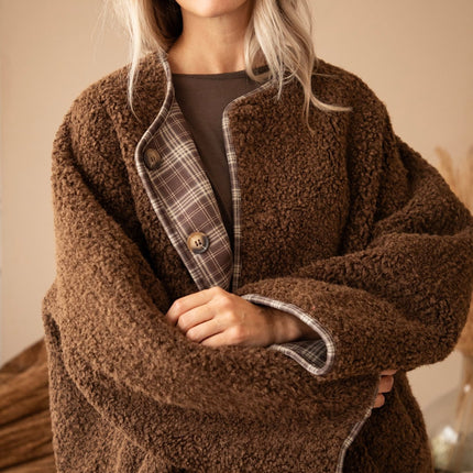 Two Ways Teddy Brown - Jacket - ellemilla