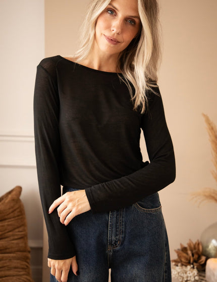 Undercover Base Black - Longsleeve - ellemilla