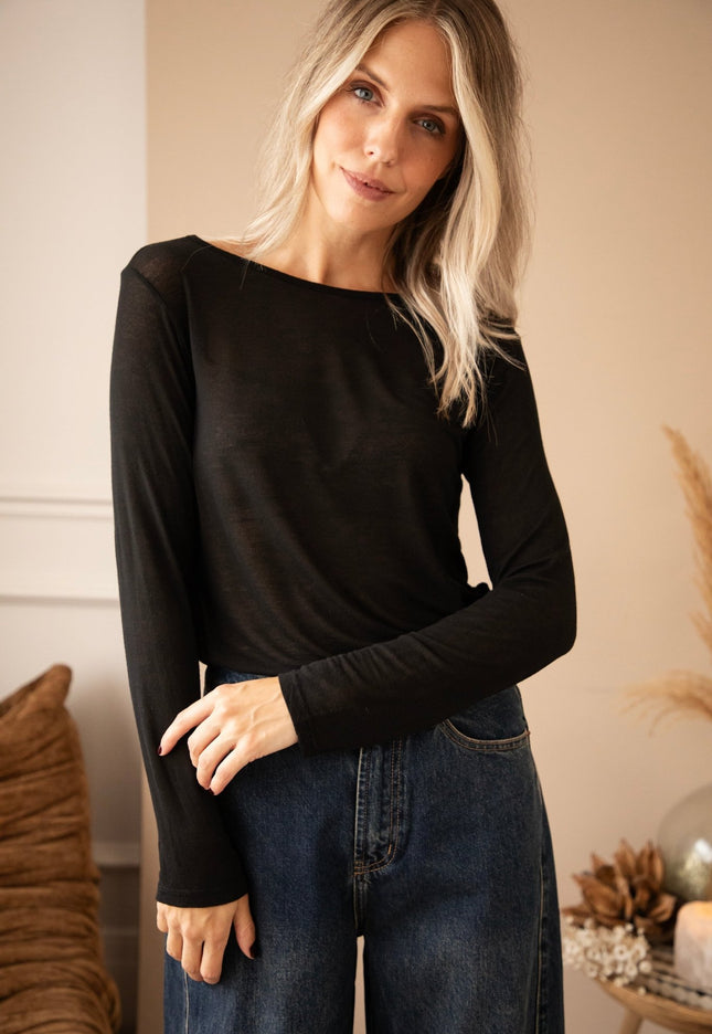 Undercover Base Black - Longsleeve - ellemilla