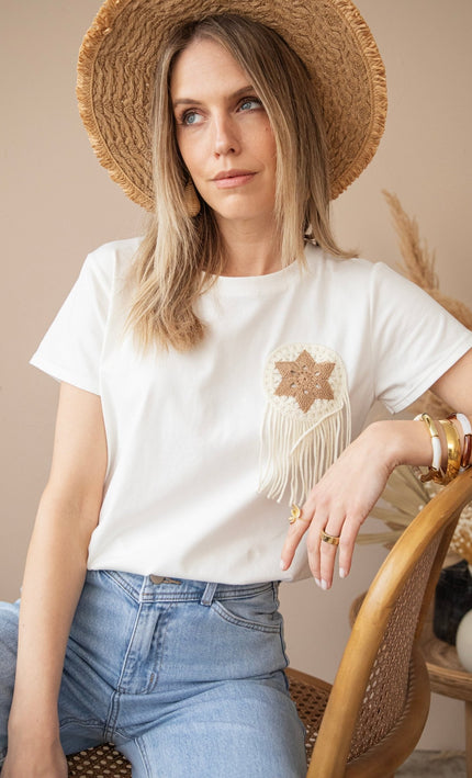 Upon A Star White - T-Shirt - ellemilla