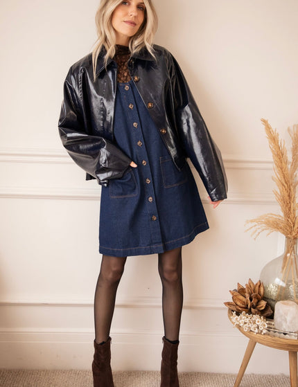 Vera Mae Dark Blue - Jurk - ellemilla