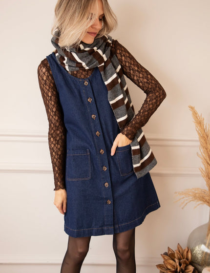 Vera Mae Dark Blue - Jurk - ellemilla