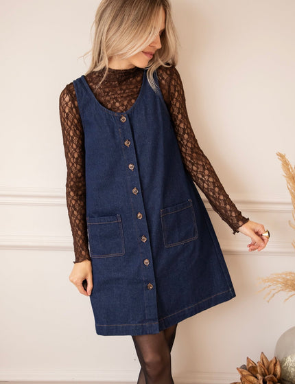 Vera Mae Dark Blue - Jurk - ellemilla