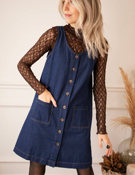 Vera Mae Dark Blue - Jurk - ellemilla