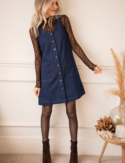 Vera Mae Dark Blue - Jurk - ellemilla