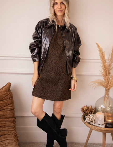 Vera Wild Brown - Jurk - ellemilla