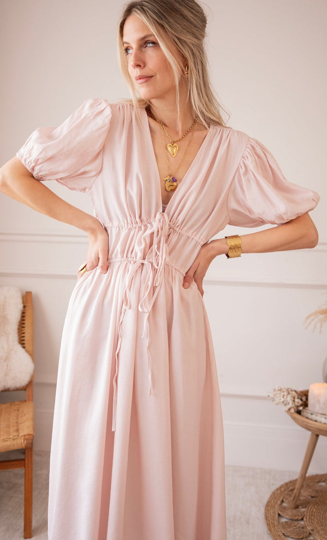 Verona Soft Pink - Jurk - ellemilla