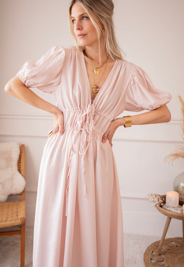 Verona Soft Pink - Jurk - ellemilla