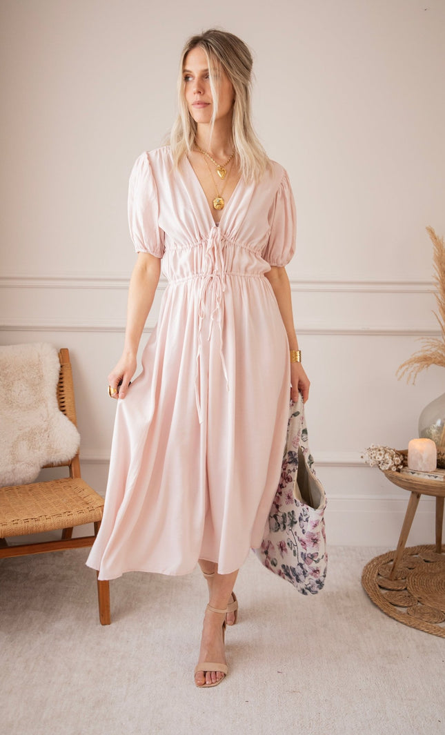 Verona Soft Pink - Jurk - ellemilla