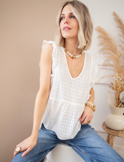 Vida White - Top - ellemilla