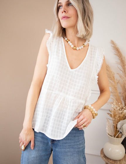 Vida White - Top - ellemilla