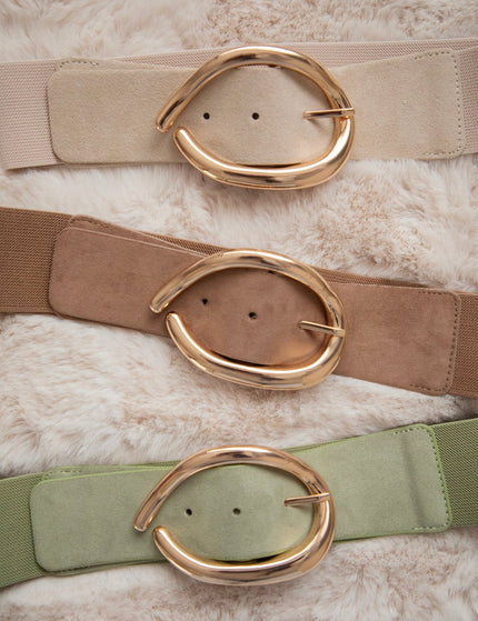Waist Embrace Kaki/Gold - Riem - ellemilla