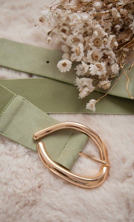 Waist Embrace Kaki/Gold - Riem - ellemilla
