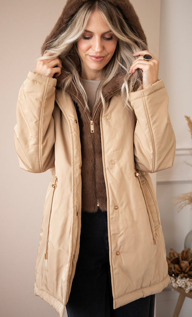 Warm Embrace Beige/Brown - Jas - ellemilla