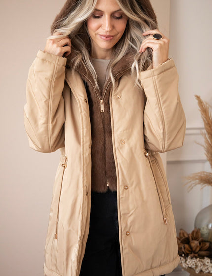 Warm Embrace Beige/Brown - Jas - ellemilla