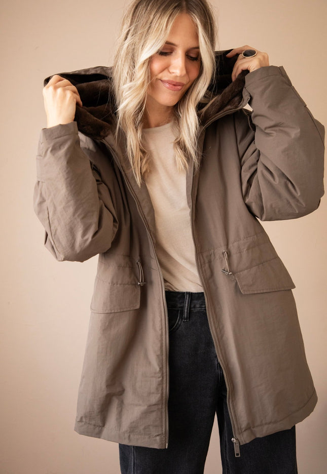 Weather Ready Kaki/Brown - Jas - ellemilla