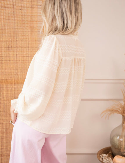 Whisper Waves Butter Yellow - Blouse - ellemilla