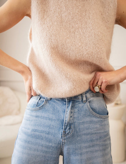 Wide Ease Blue - Jeans - ellemilla
