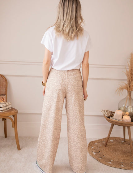 Wild Wide Beige - Jeans - ellemilla