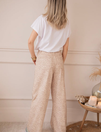 Wild Wide Beige - Jeans - ellemilla