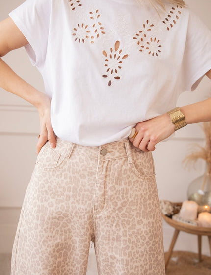 Wild Wide Beige - Jeans - ellemilla