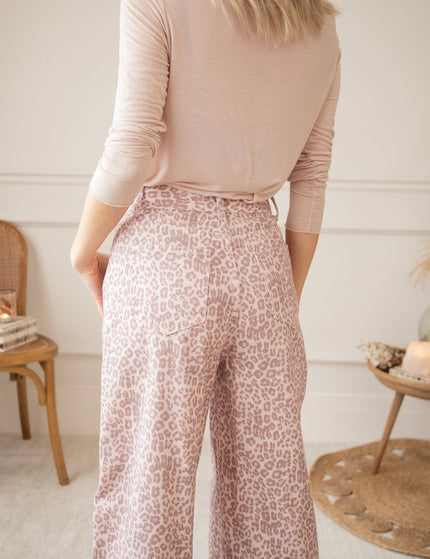 Wild Wide Soft Pink - Jeans - ellemilla