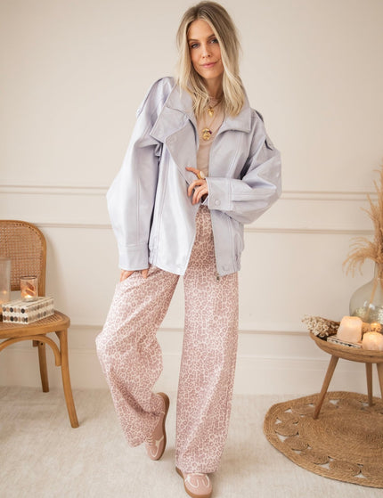 Wild Wide Soft Pink - Jeans - ellemilla