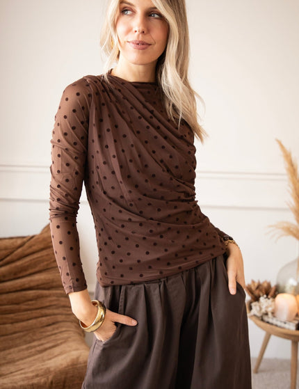 Wonderful & Wide Brown - Broek - ellemilla