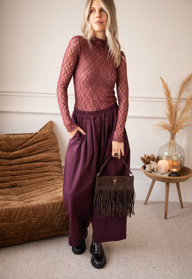 Wonderful & Wide Mulberry - Broek - ellemilla