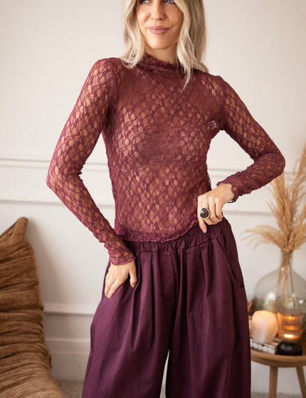 Wonderful & Wide Mulberry - Broek - ellemilla