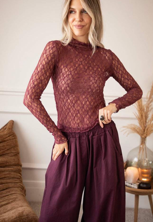 Wonderful & Wide Mulberry - Broek - ellemilla