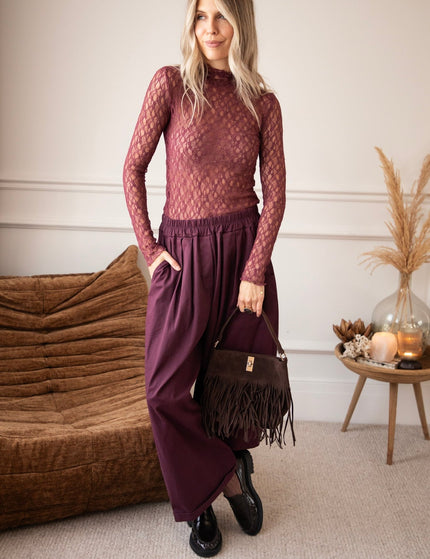Wonderful & Wide Mulberry - Broek - ellemilla