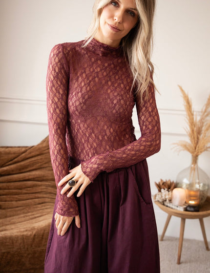 Wonderful & Wide Mulberry - Broek - ellemilla