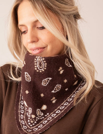 Woodland Paisley Brown - Bandana - ellemilla