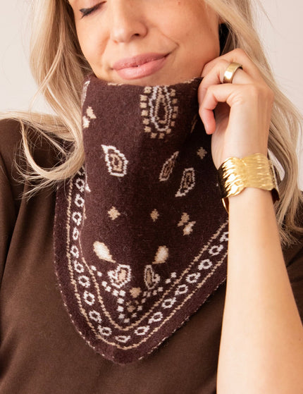 Woodland Paisley Brown - Bandana - ellemilla