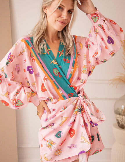 Wrapped In Wonders Baby Pink - Jurk - ellemilla