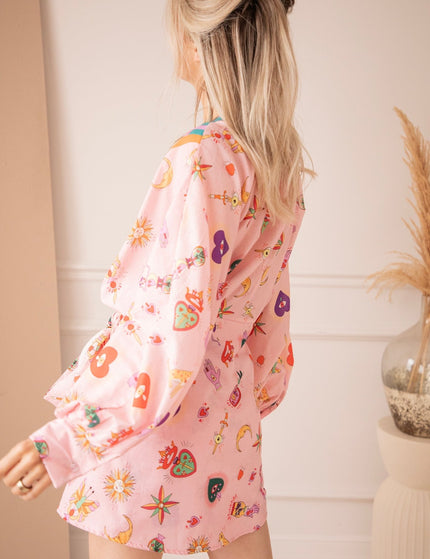 Wrapped In Wonders Baby Pink - Jurk - ellemilla