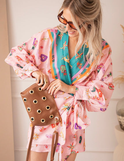 Wrapped In Wonders Baby Pink - Jurk - ellemilla