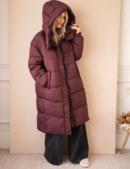 Wrapped Up Puffer Mulberry - Jas - ellemilla